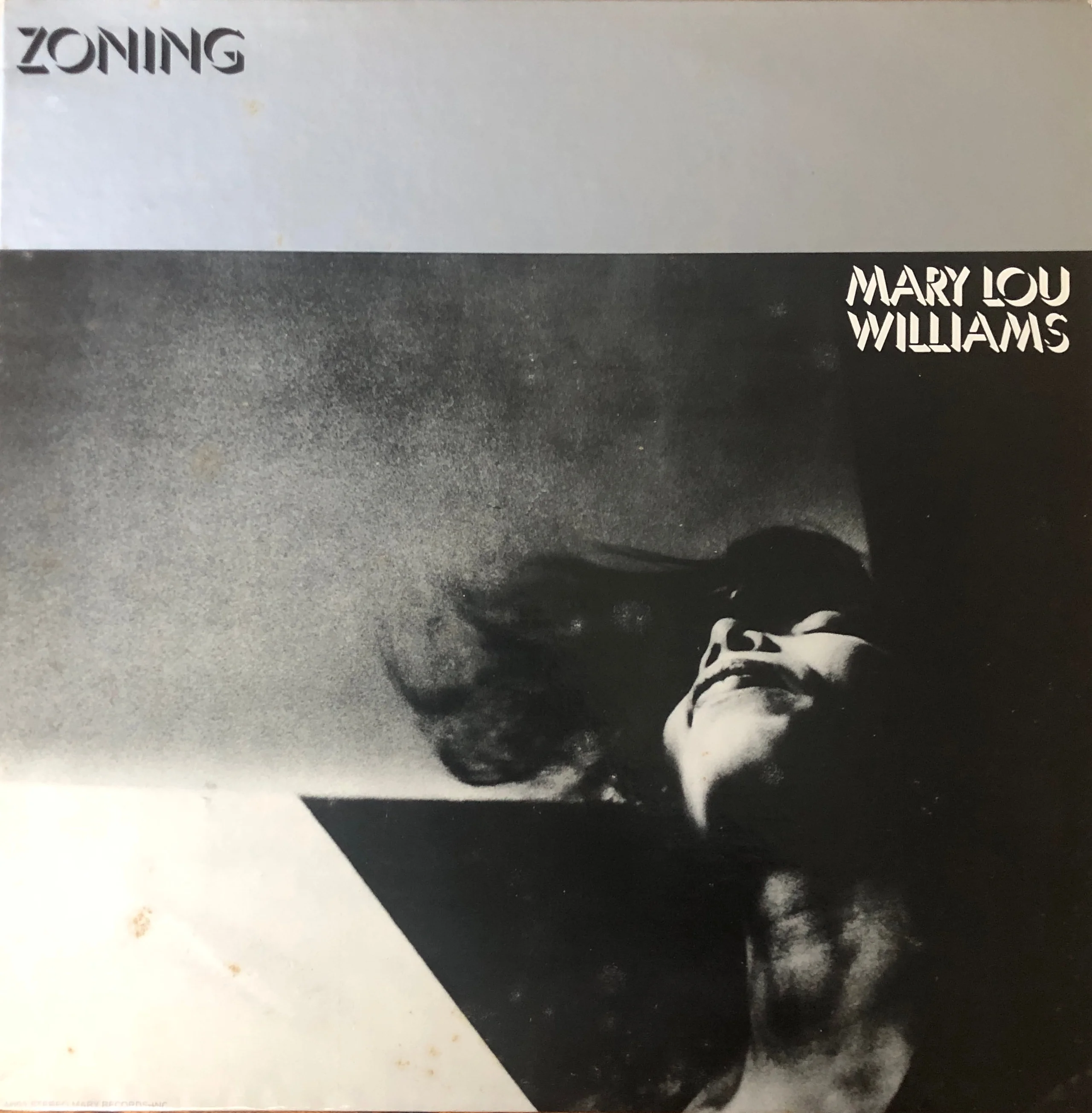 【人気盤】ZONING / MARY LOU WILLIAMS / US org Mary Lou Williams: Zoning – Proper Music