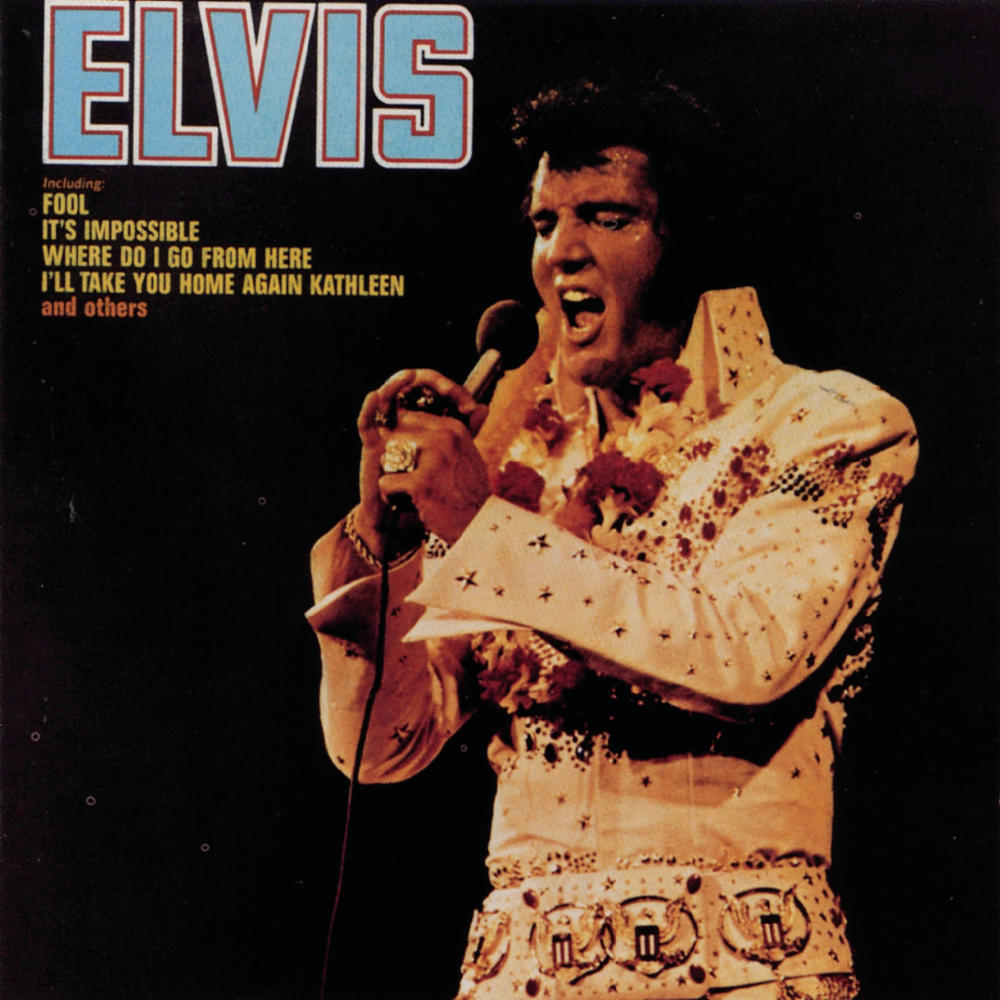 Elvis Presley - Elvis (The "Fool" Album) (1973) (Image: albumoftheyear.org)