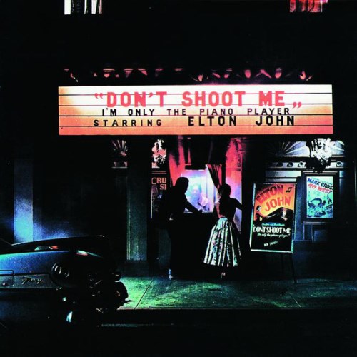 elton john album cover rocket man