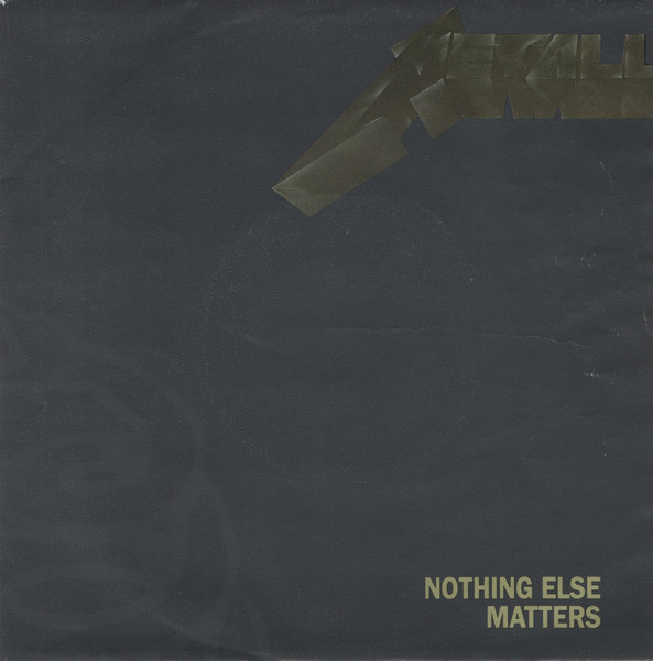 nothing else matters metallica album cover