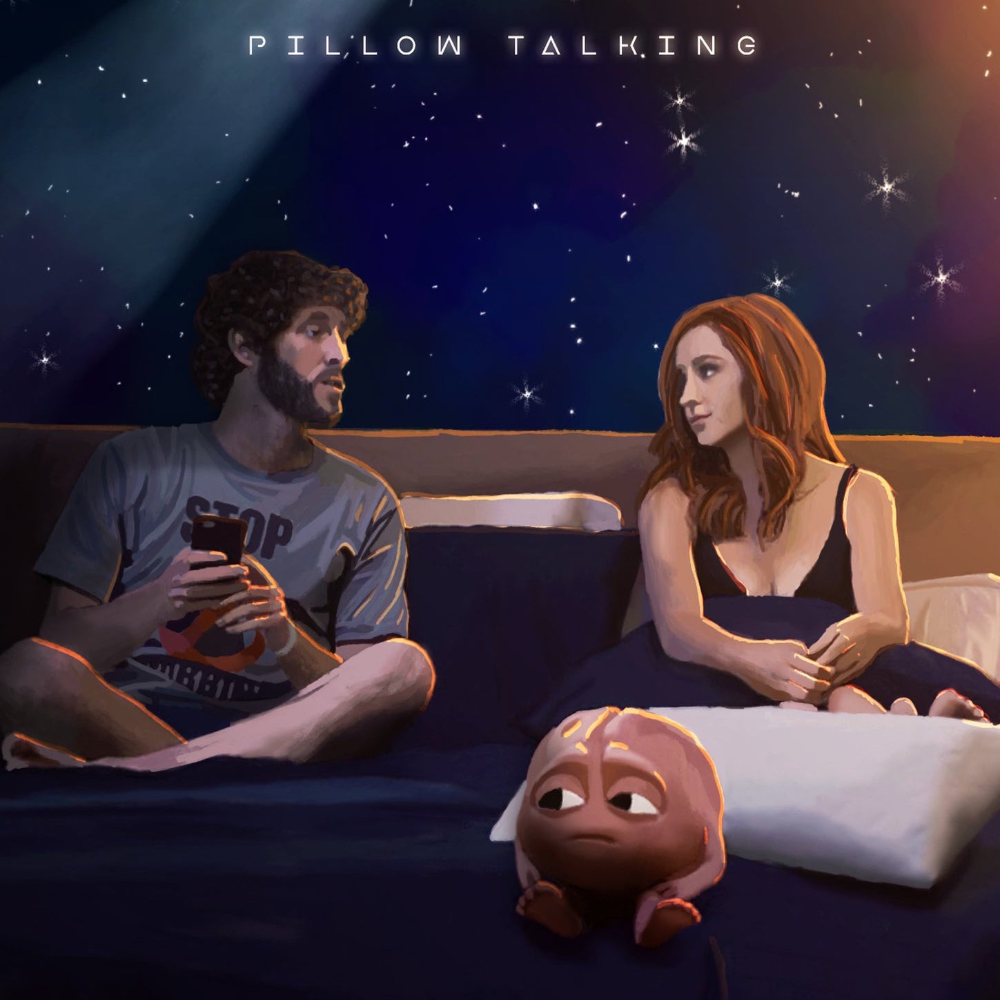 Taylor also starred in pillow talking alongside dave burd (lil dicky) and j...