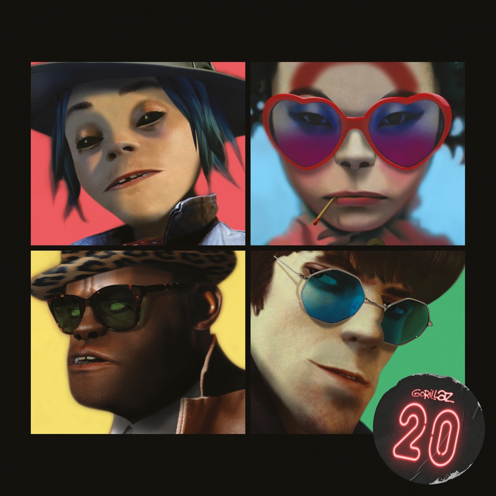 ratings of all gorillaz albums