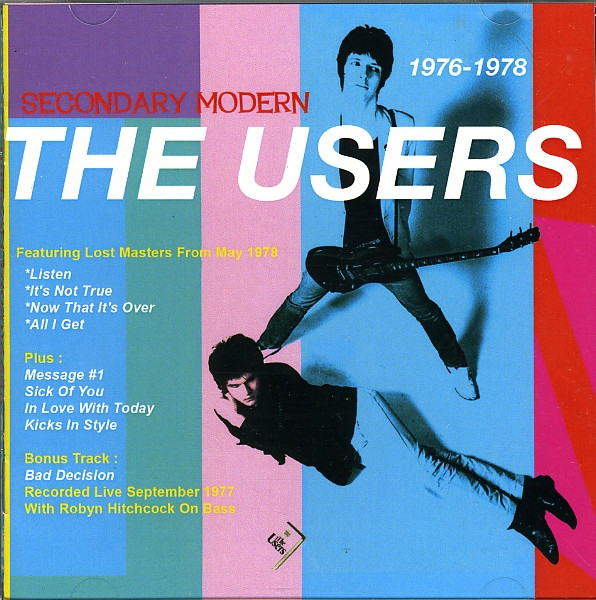 The Users - Secondary Modern 1976 - 1978 - Reviews - Album of The Year