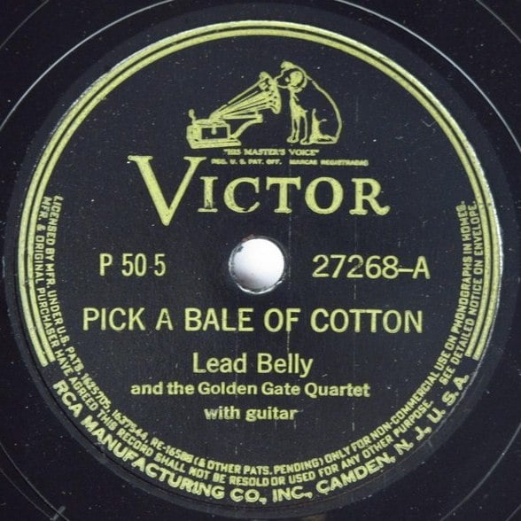 The Golden Gate Quartet - Pick a Bale of Cotton / Alabama Bound ...