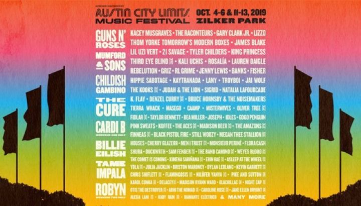 Austin City Limits 2019 Lineup - Album of the Year