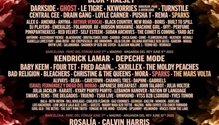Primavera Sound 2023 Lineup Has Blur, Kendrick Lamar, Rosal&iacute;a, &amp; More