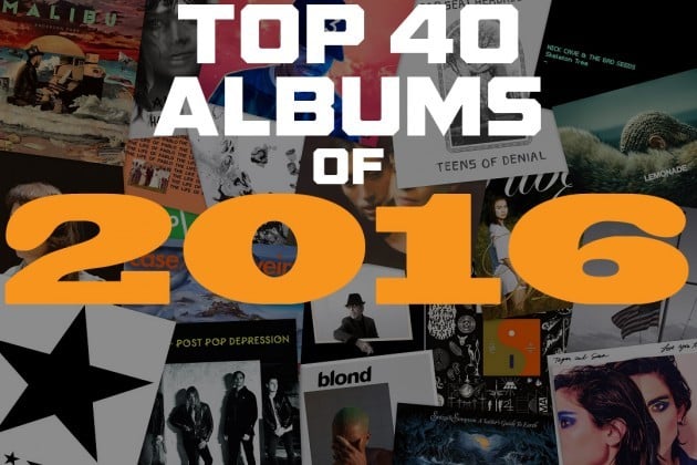 Diffuser's Top 40 Albums of 2016